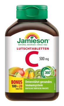 Jamieson Vitamin C 500 mg Tropische Früchte 120 Tbl.