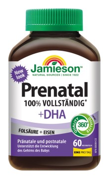 Jamieson Prenatal Komplett mit DHA 60 Kps.