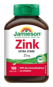 Jamieson Zink 25 mg 100 Tbl.