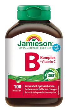 Jamieson B-komplex & Vitamin C 100 Tbl.