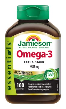 Jamieson Omega-3 EXTRA-STARK 700 mg 100 Kps.