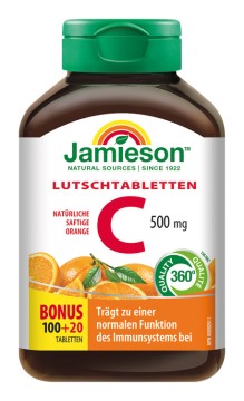 Jamieson Vitamin C 500 mg Orange 120 Tbl.