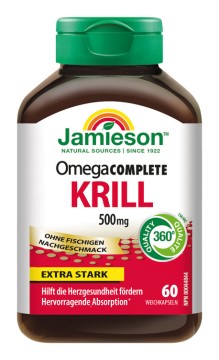 Jamieson Omega Komplett Extra-stark 500 mg 60 Kps.
