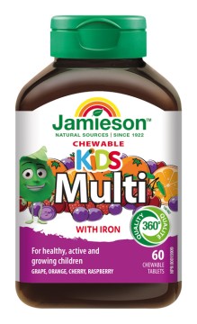 Jamieson Multi für Kinder mit Eisen 60 Tbl.
