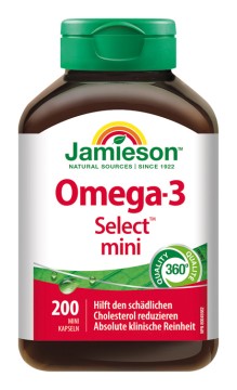 Jamieson Omega-3 Select™ mini 200 Kps.